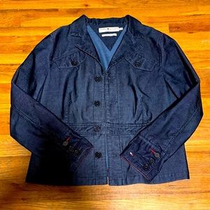 Vintage - Tommy Hilfiger Brushed Denim Jacket/Blazer- XL